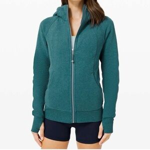 NWT Lululemon Scuba Hoodie sz 6 (Heathered Laguna)